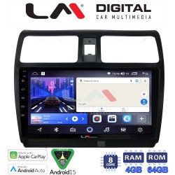 LM Digital - LM ZK8978 GPS Οθόνη OEM Multimedia Αυτοκινήτου για SUZUKI SWIFT 2005 > 2010 (CarPlay/AndroidAuto/BT/GPS/WIFI)