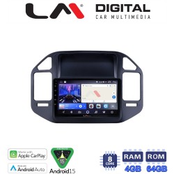 LM Digital - LM ZK8990 GPS Οθόνη OEM Multimedia Αυτοκινήτου για Mitsubishi Pajero 1999 > 2006 (CarPlay/AndroidAuto/BT/GPS/WIFI)