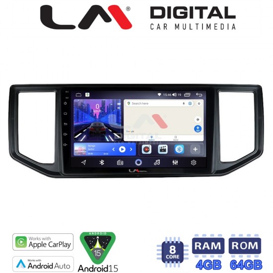 LM Digital - LM ZK8997 GPS Οθόνη OEM Multimedia Αυτοκινήτου για VW CRAFTER 2017 > 2021 MAN TGE 2017 > (CarPlay/AndroidAuto/BT/GPS/WIFI)