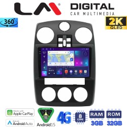 LM Digital - LM ZD8209 GPS Οθόνη OEM Multimedia Αυτοκινήτου για Chrysler PT Cruiser 2005 > 2010 (CarPlay/AndroidAuto/BT/GPS/WIFI/GPRS)