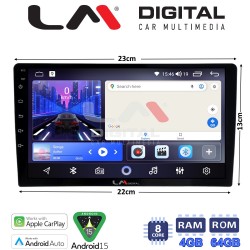 LM Digital - LM K8909 GPS Οθόνη universal τύπου tablet με 8core 4GB/64GB και IPS οθόνη