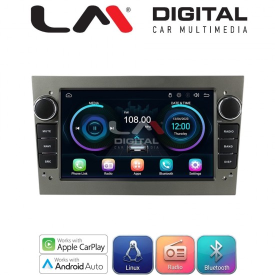 LM Digital - LM LX019G Οθόνη OEM Multimedia Αυτοκινήτου για OPEL All (CarPlay/AndroidAuto/BT/WIFI) Linux OS