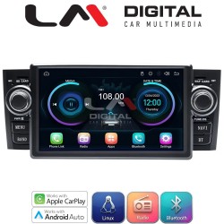 LM Digital - LM LX260 Οθόνη OEM Multimedia Αυτοκινήτου για Fiat Punto 2005 > 2012 (CarPlay/AndroidAuto/BT/WIFI) Linux OS