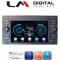 LM Digital - LM LX140 Οθόνη OEM Multimedia Αυτοκινήτου για Ford C-Max '02-'07 Fiesta '06-'08 Focus '05-'07 Fusion '06-'11 Galaxy '07-'11 Kuga '07-'12 S-Max '08-'12 Transit '07-12 Transit Connect '07-12 (CarPlay/AndroidAuto/BT/WIFI) Linux OS