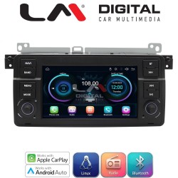 LM Digital - LM LX052 Οθόνη OEM Multimedia Αυτοκινήτου για BMW Σειρά 3 (E46) 1998 > 2005 (CarPlay/AndroidAuto/BT/WIFI) Linux OS
