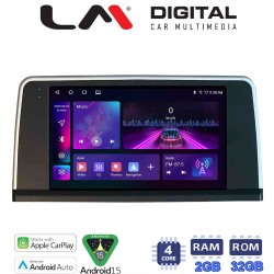 LM Digital - LM ZA4350 GPS Οθόνη OEM Multimedia Αυτοκινήτου για BMW SERIES 3 2010 > (F30 F31,F34,F35,F80) BMW SERIES 4 2013 > (F32,F33,F36,F83) με σύστημα NBT (CarPlay/AndroidAuto/BT/GPS/WIFI)