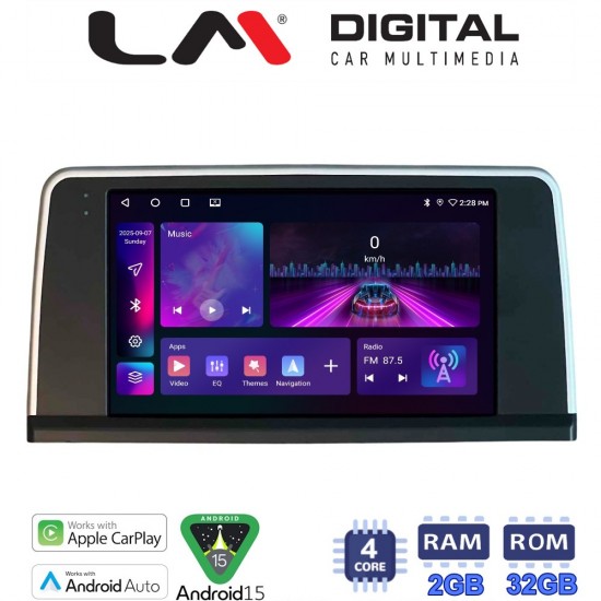 LM Digital - LM ZA4350 GPS Οθόνη OEM Multimedia Αυτοκινήτου για BMW SERIES 3 2010 > (F30 F31,F34,F35,F80) BMW SERIES 4 2013 > (F32,F33,F36,F83) με σύστημα NBT (CarPlay/AndroidAuto/BT/GPS/WIFI)