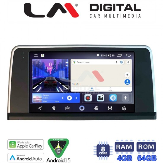 LM Digital - LM ZK8350 GPS Οθόνη OEM Multimedia Αυτοκινήτου για BMW SERIES 3 2010 > (F30 F31,F34,F35,F80) BMW SERIES 4 2013 > (F32,F33,F36,F83) με σύστημα NBT (CarPlay/AndroidAuto/BT/GPS/WIFI)
