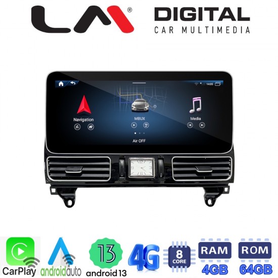 LM Digital - LM KH4 525 NTG5 Οθόνη OEM Multimedia Αυτοκινήτου για Mercedes ML 2012 > 2015 (CarPlay/AndroidAuto/BT/GPS/WIFI/GPRS)