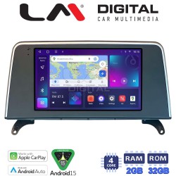 LM Digital - LM ZN4397C GPS Οθόνη OEM Multimedia Αυτοκινήτου για BMW X5 (E70) & X6 (E72) με συστημα CCC (CarPlay/AndroidAuto/BT/GPS/WIFI/GPRS)