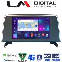 LM Digital - LM ZR8397C GPS Οθόνη OEM Multimedia Αυτοκινήτου για BMW X5 (E70) & X6 (E72) με συστημα CCC (CarPlay/AndroidAuto/BT/GPS/WIFI/GPRS)