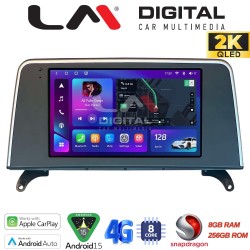 LM Digital - LM ZQ8397C GPS Οθόνη OEM Multimedia Αυτοκινήτου για BMW X5 (E70) & X6 (E72) με συστημα CCC (CarPlay/AndroidAuto/BT/GPS/WIFI/GPRS)