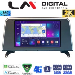 LM Digital - LM ZD8397C GPS Οθόνη OEM Multimedia Αυτοκινήτου για BMW X5 (E70) & X6 (E72) με συστημα CCC (CarPlay/AndroidAuto/BT/GPS/WIFI/GPRS)
