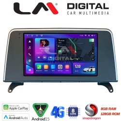 LM Digital - LM ZT8397I GPS Οθόνη OEM Multimedia Αυτοκινήτου για BMW X5 (E70) & X6 (E72) με συστημα CIC (CarPlay/AndroidAuto/BT/GPS/WIFI/GPRS)