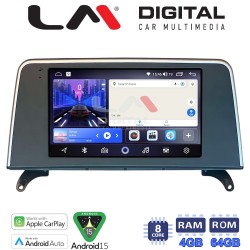 LM Digital - LM ZK8397I GPS Οθόνη OEM Multimedia Αυτοκινήτου για BMW X5 (E70) & X6 (E72) με συστημα CIC (CarPlay/AndroidAuto/BT/GPS/WIFI)