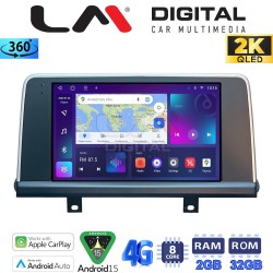 LM Digital - LM ZB8497N GPS Οθόνη OEM Multimedia Αυτοκινήτου για BMW X5 (F15) & X6 (F16) με συστημα ΝΒΤ (CarPlay/AndroidAuto/BT/GPS/WIFI/GPRS)