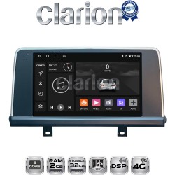 CLARION GL71497N Οθόνη OEM Multimedia Αυτοκινήτου για BMW X5 (F15) & X6 (F16) με συστημα ΝΒΤ (CarPlay/AndroidAuto/BT/GPS/WIFI)
