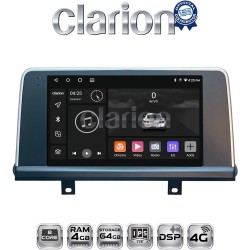 CLARION GL72497N Οθόνη OEM Multimedia Αυτοκινήτου για BMW X5 (F15) & X6 (F16) με συστημα ΝΒΤ (CarPlay/AndroidAuto/BT/GPS/WIFI/GPRS)