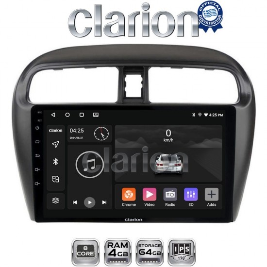 CLARION GL52850 Οθόνη OEM Multimedia Αυτοκινήτου για 9 (CarPlay/AndroidAuto/BT/GPS/WIFI)