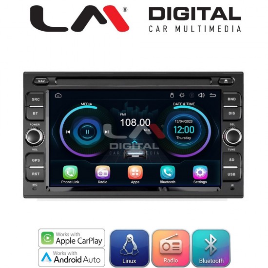 LM Digital - LM LX001 Οθόνη OEM Multimedia Αυτοκινήτου για Nissan All (CarPlay/AndroidAuto/BT/WIFI) Linux OS