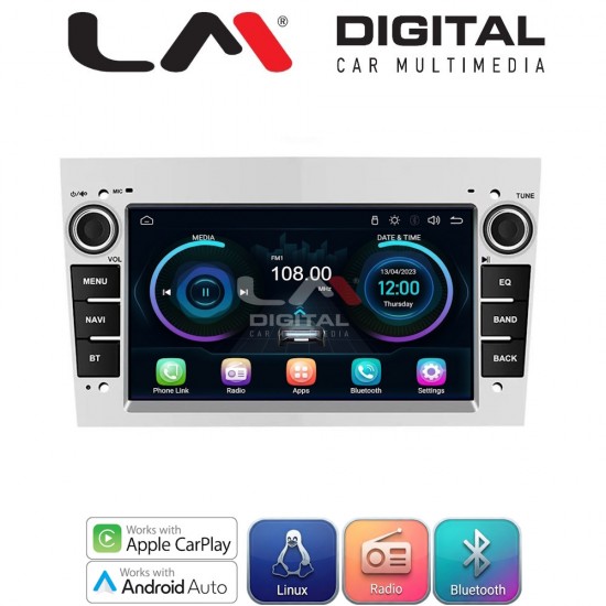 LM Digital - LM LX019S Οθόνη OEM Multimedia Αυτοκινήτου για OPEL All (CarPlay/AndroidAuto/BT/WIFI) Linux OS