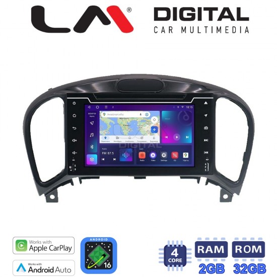 LM Digital - LM V4352 GPS Οθόνη OEM Multimedia Αυτοκινήτου για Nissan Juke 2009 > (CarPlay/AndroidAuto/BT/GPS/WIFI/GPRS)