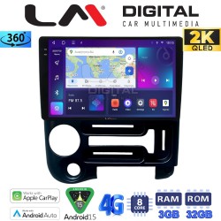 LM Digital - LM ZD8608 GPS Οθόνη OEM Multimedia Αυτοκινήτου για Hyundai Atos 1997-2010 (CarPlay/AndroidAuto/BT/GPS/WIFI/GPRS)
