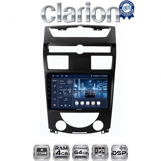 CLARION GL32014 Οθόνη OEM Multimedia Αυτοκινήτου για Ssangyong Rexton 2006 > 2015 (CarPlay/AndroidAuto/BT/GPS/WIFI/GPRS)