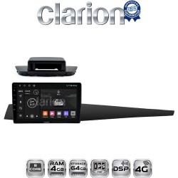 CLARION GL72348 Οθόνη OEM Multimedia Αυτοκινήτου για Renault Laguna 3 2008 > 2015 (CarPlay/AndroidAuto/BT/GPS/WIFI/GPRS)