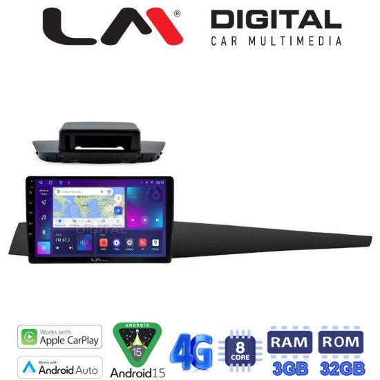 LM Digital - LM ZE8348 GPS Οθόνη OEM Multimedia Αυτοκινήτου για Renault Laguna 3 2008 > 2015 (CarPlay/AndroidAuto/BT/GPS/WIFI/GPRS)