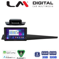 LM Digital - LM ZG4348 GPS Οθόνη OEM Multimedia Αυτοκινήτου για Renault Laguna 3 2008 > 2015 (CarPlay/AndroidAuto/BT/GPS/WIFI/GPRS)