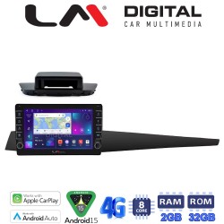 LM Digital - LM ZG8348 GPS Οθόνη OEM Multimedia Αυτοκινήτου για Renault Laguna 3 2008 > 2015 (CarPlay/AndroidAuto/BT/GPS/WIFI/GPRS)