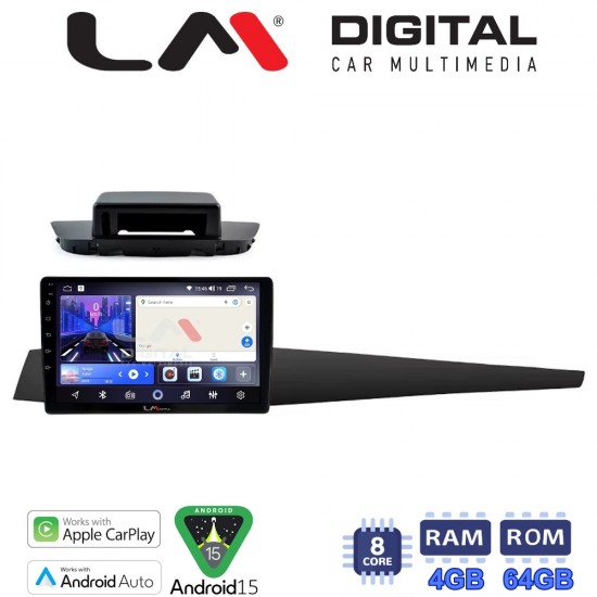 LM Digital - LM ZK8348 GPS Οθόνη OEM Multimedia Αυτοκινήτου για Renault Laguna 3 2008 > 2015 (CarPlay/AndroidAuto/BT/GPS/WIFI)