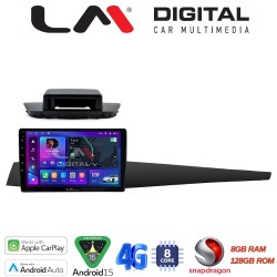 LM Digital - LM ZT8348 GPS Οθόνη OEM Multimedia Αυτοκινήτου για Renault Laguna 3 2008 > 2015 (CarPlay/AndroidAuto/BT/GPS/WIFI/GPRS)