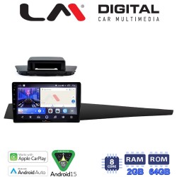 LM Digital - LM ZW8348 GPS Οθόνη OEM Multimedia Αυτοκινήτου για Renault Laguna 3 2008 > 2015 (CarPlay/AndroidAuto/BT/GPS/WIFI)