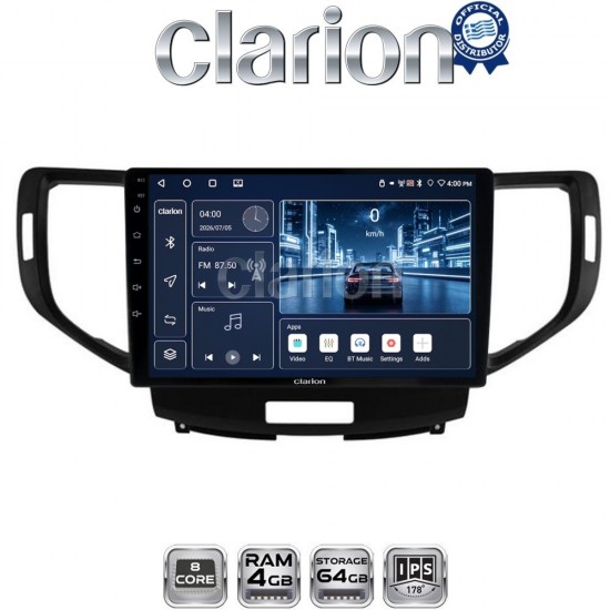 CLARION GL52363 Οθόνη OEM Multimedia Αυτοκινήτου για 9 (CarPlay/AndroidAuto/BT/GPS/WIFI)