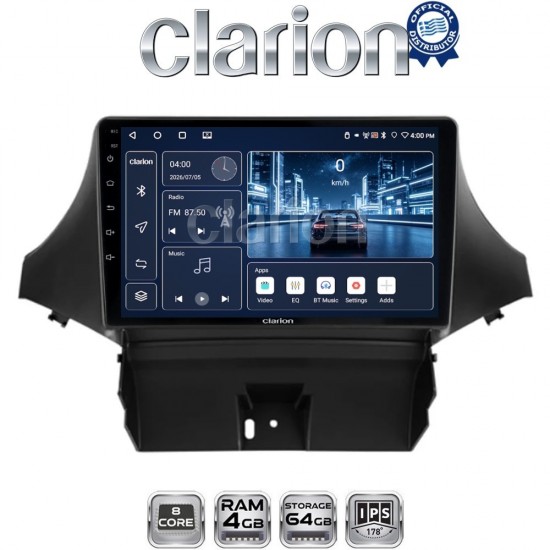 CLARION GL52710 Οθόνη OEM Multimedia Αυτοκινήτου για 9 (CarPlay/AndroidAuto/BT/GPS/WIFI)