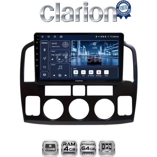 CLARION GL52054N Οθόνη OEM Multimedia Αυτοκινήτου για 9 (CarPlay/AndroidAuto/BT/GPS/WIFI)