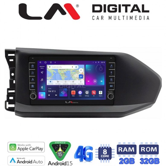 LM Digital - LM ZG8602 GPS Οθόνη OEM Multimedia Αυτοκινήτου για VW Caddy 2023> (CarPlay/AndroidAuto/BT/GPS/WIFI/GPRS)