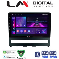LM Digital - LM ZA4008 GPS Οθόνη OEM Multimedia Αυτοκινήτου για Fiat Albea - Palio - Idea 2004 > 2012 (CarPlay/AndroidAuto/BT/GPS/WIFI)