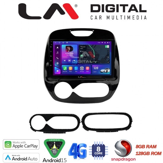 LM Digital - LM ZT8153 GPS Οθόνη OEM Multimedia Αυτοκινήτου για Renault Captur 2013 > (CarPlay/AndroidAuto/BT/GPS/WIFI/GPRS)