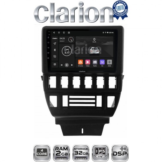 CLARION GL31699 Οθόνη OEM Multimedia Αυτοκινήτου για Lada Niva 1993 > 2018 (CarPlay/AndroidAuto/BT/GPS/WIFI)