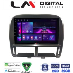 LM Digital - LM ZA4980 GPS Οθόνη OEM Multimedia Αυτοκινήτου για LEXUS LS 430 2000 > 2006 (CarPlay/AndroidAuto/BT/GPS/WIFI)