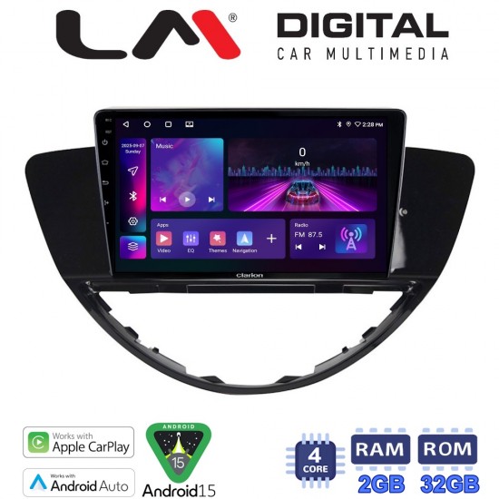 LM Digital - LM ZA4999 GPS Οθόνη OEM Multimedia Αυτοκινήτου για Subaru Tribeca 2008 > 2011 (CarPlay/AndroidAuto/BT/GPS/WIFI)
