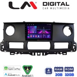 LM Digital - LM ZA4925 GPS Οθόνη OEM Multimedia Αυτοκινήτου για Renault Traffic 2003 > 2011 (CarPlay/AndroidAuto/BT/GPS/WIFI)