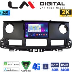 LM Digital - LM ZD8925 GPS Οθόνη OEM Multimedia Αυτοκινήτου για Renault Traffic 2003 > 2011 (CarPlay/AndroidAuto/BT/GPS/WIFI/GPRS)