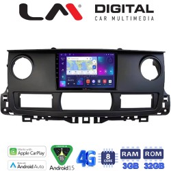 LM Digital - LM ZE8925 GPS Οθόνη OEM Multimedia Αυτοκινήτου για Renault Traffic 2003 > 2011 (CarPlay/AndroidAuto/BT/GPS/WIFI/GPRS)