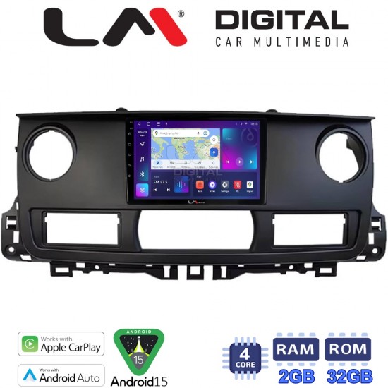 LM Digital - LM ZN4925 GPS Οθόνη OEM Multimedia Αυτοκινήτου για Renault Traffic 2003 > 2011 (CarPlay/AndroidAuto/BT/GPS/WIFI/GPRS)