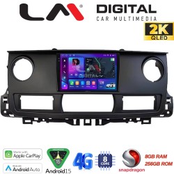 LM Digital - LM ZQ8925 GPS Οθόνη OEM Multimedia Αυτοκινήτου για Renault Traffic 2003 > 2011 (CarPlay/AndroidAuto/BT/GPS/WIFI/GPRS)
