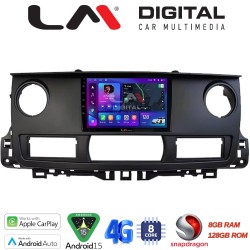 LM Digital - LM ZT8925 GPS Οθόνη OEM Multimedia Αυτοκινήτου για Renault Traffic 2003 > 2011 (CarPlay/AndroidAuto/BT/GPS/WIFI/GPRS)